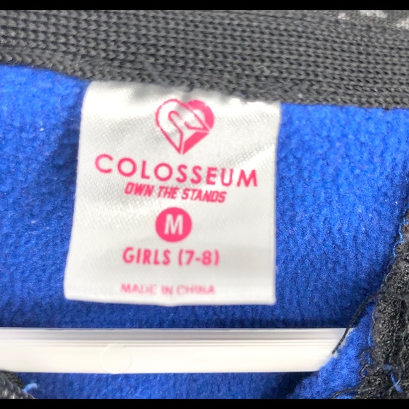 Girlās 7/8 Kentucky zip up hoodie - Picture 4 of 4